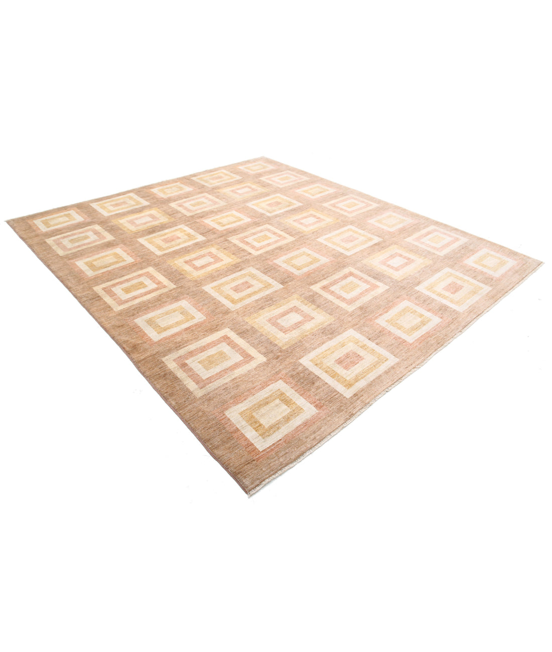 Alfombra de lana Modcar anudada a mano - 8'4'' x 9'4''
