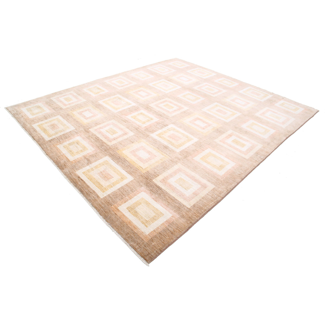 Alfombra de lana Modcar anudada a mano - 8'4'' x 9'4''
