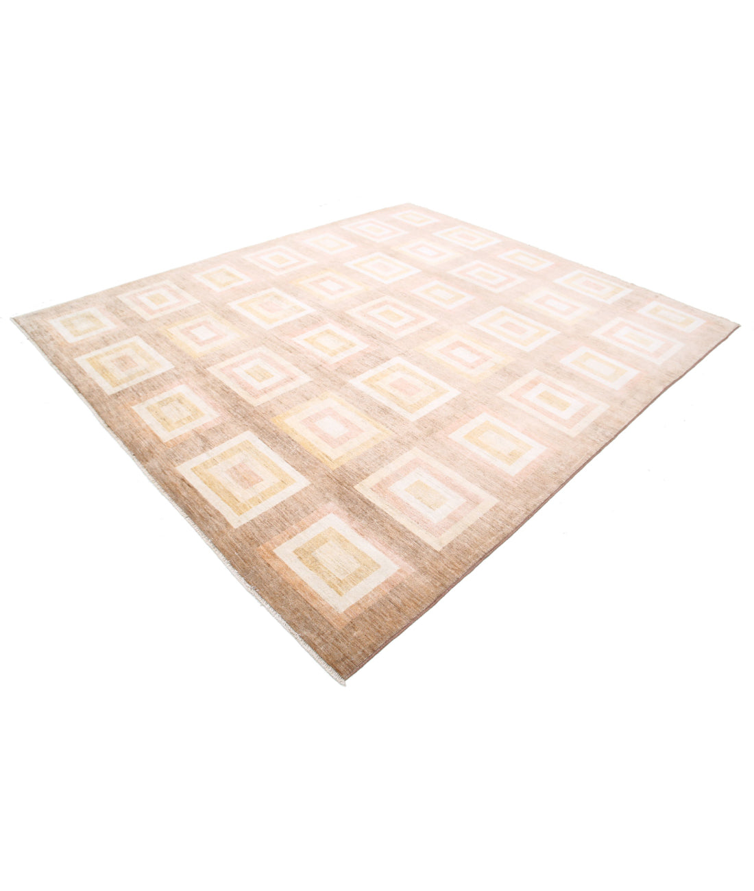 Alfombra de lana Modcar anudada a mano - 8'4'' x 9'4''