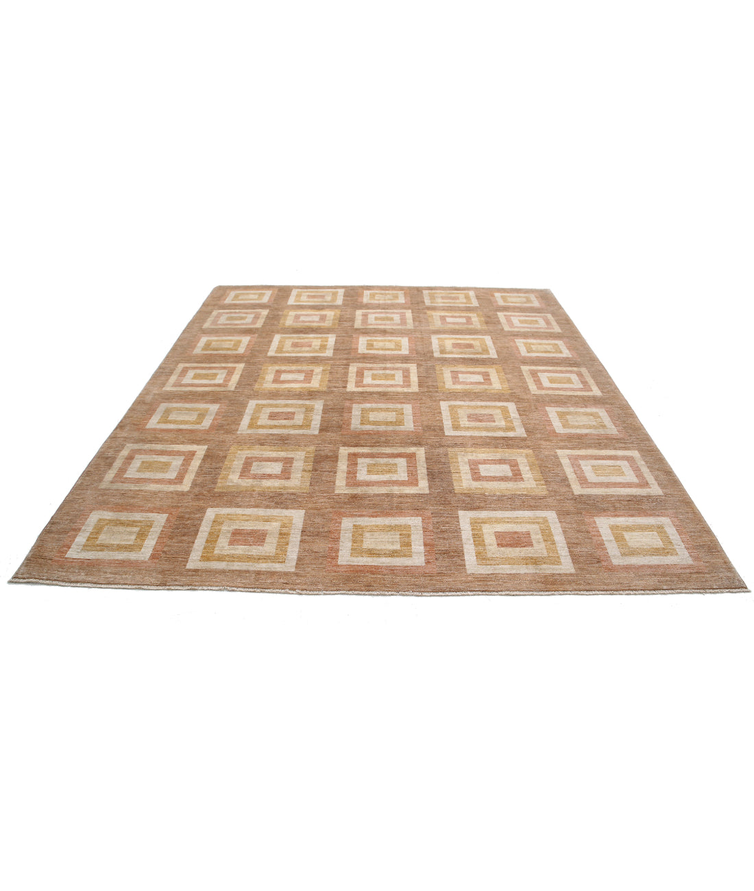 Alfombra de lana Modcar anudada a mano - 8'4'' x 9'4''
