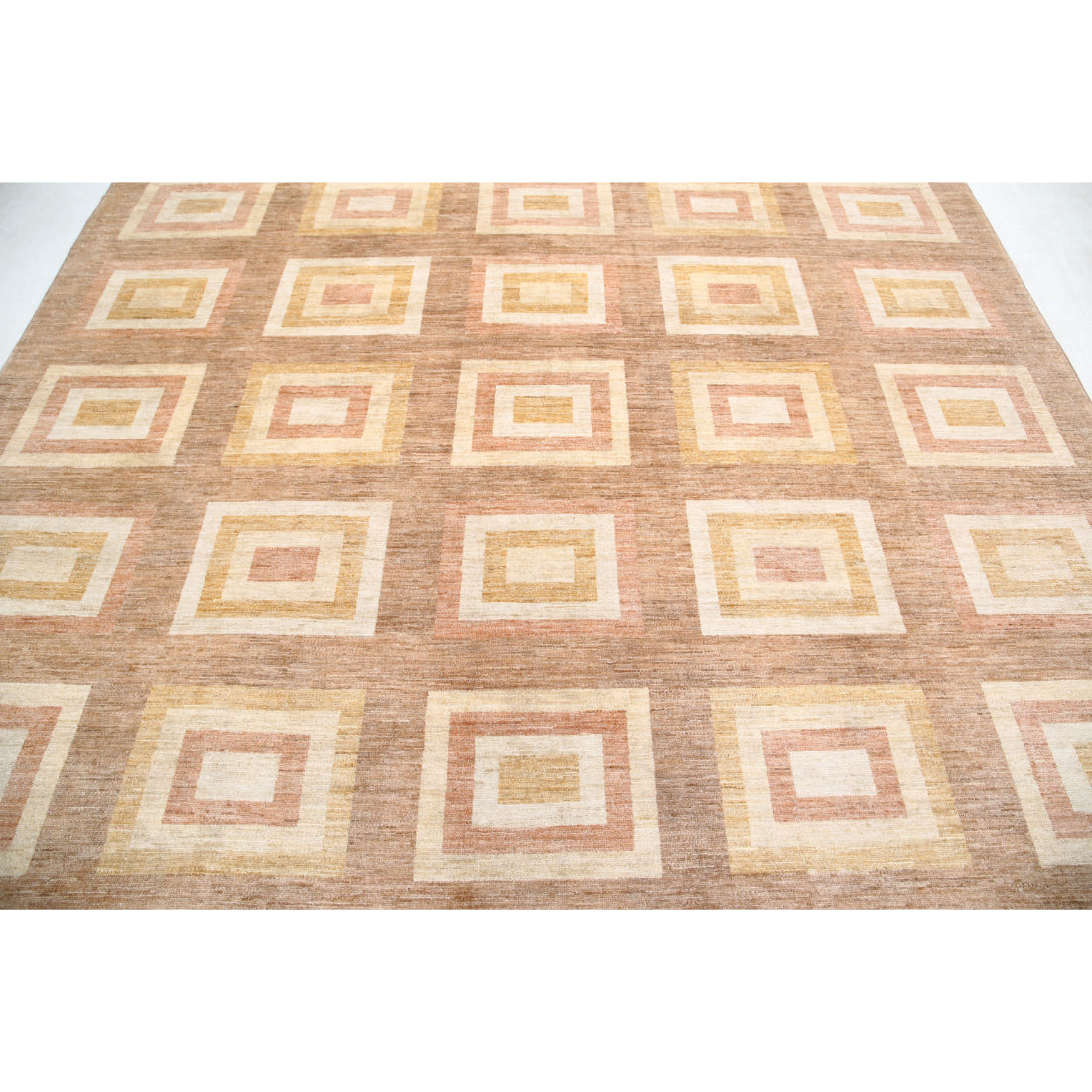 Alfombra de lana Modcar anudada a mano - 8'4'' x 9'4''