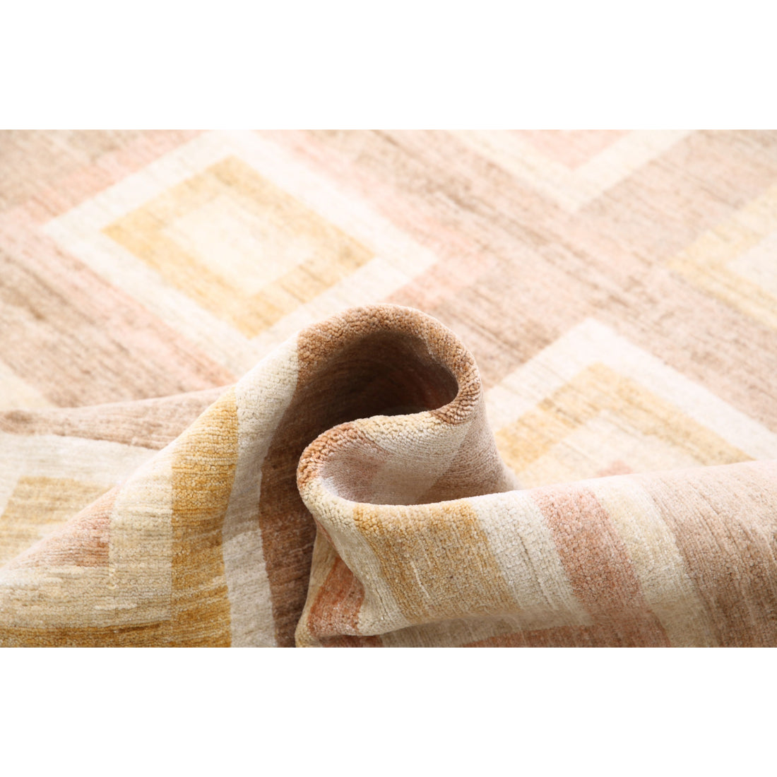 Alfombra de lana Modcar anudada a mano - 8'4'' x 9'4''