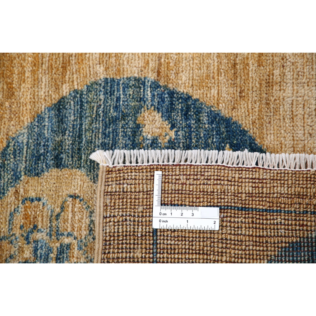 Hand Knotted Modcar Wool Rug - 4'9'' x 6'3''