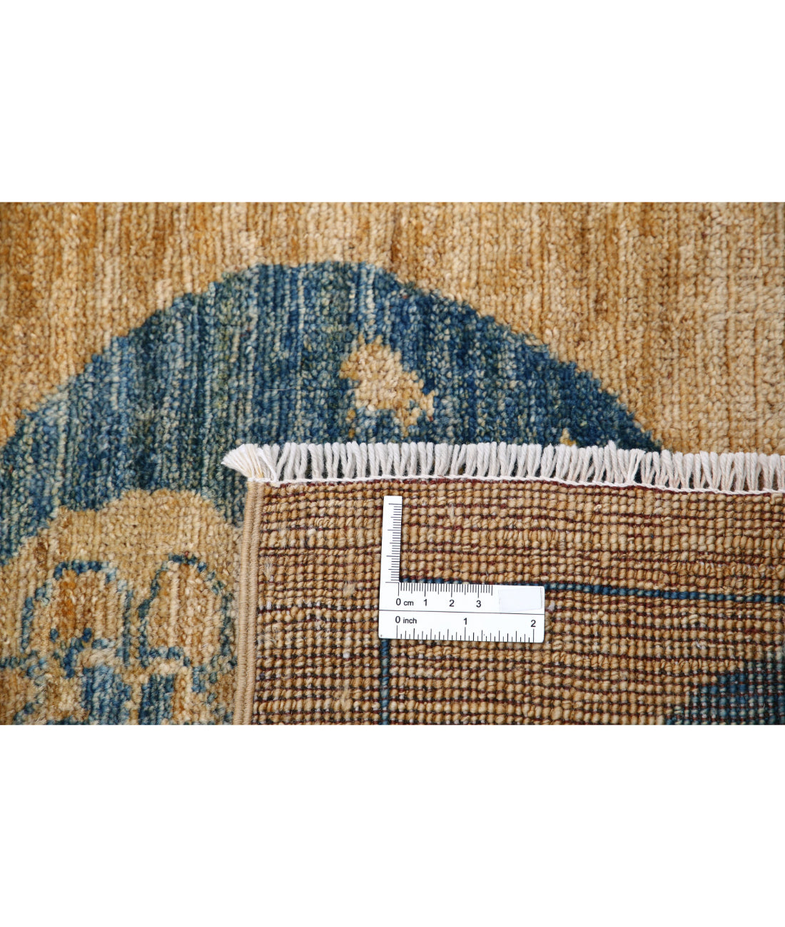 Hand Knotted Modcar Wool Rug - 4'9'' x 6'3''