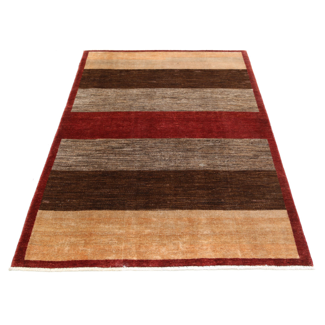 Alfombra de lana Modcar anudada a mano - 4'0'' x 6'0''