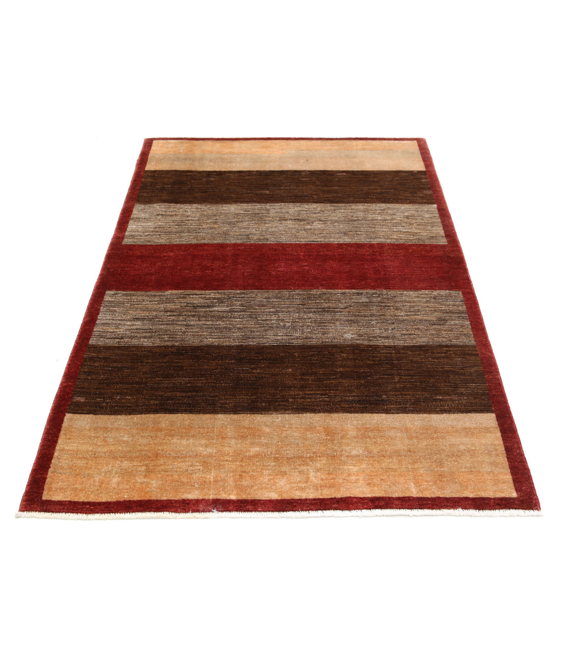 Alfombra de lana Modcar anudada a mano - 4'0'' x 6'0''