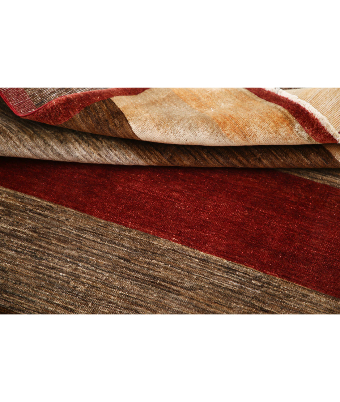 Alfombra de lana Modcar anudada a mano - 4'0'' x 6'0''