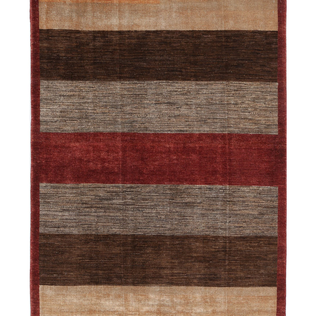 Alfombra de lana Modcar anudada a mano - 4'0'' x 6'0''