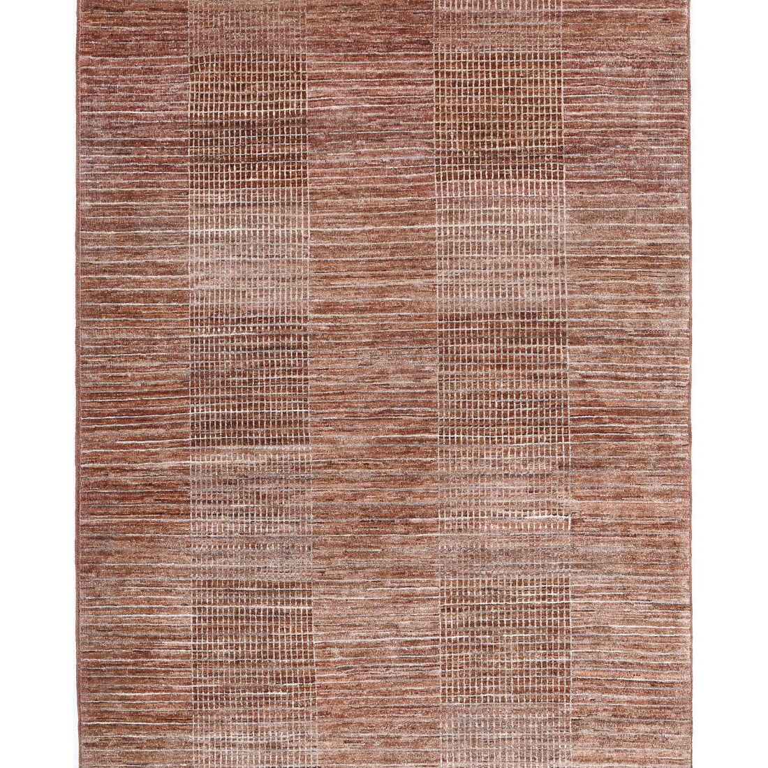 Alfombra de lana Modcar anudada a mano - 4'0'' x 5'11''