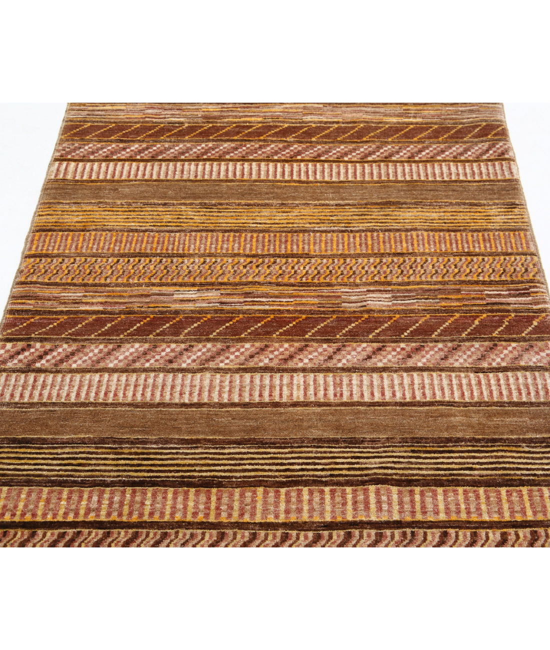 Alfombra de lana Modcar anudada a mano - 3'6'' x 6'2''