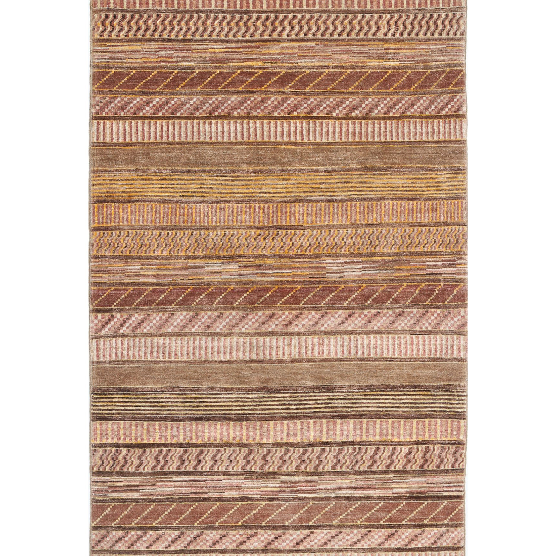 Alfombra de lana Modcar anudada a mano - 3'6'' x 6'2''