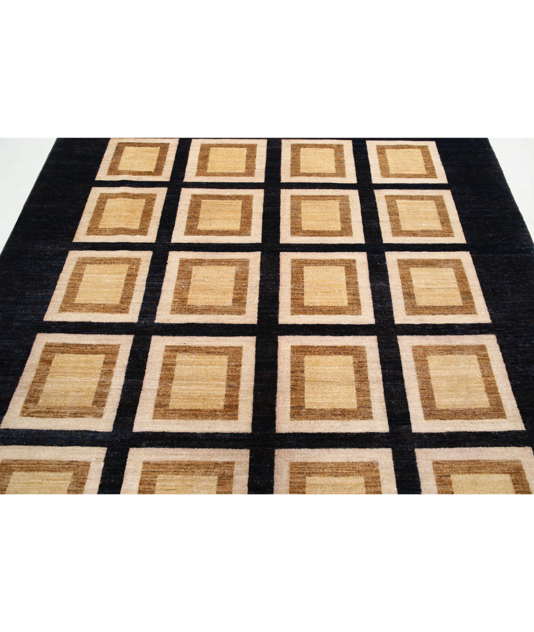 Alfombra de lana Modcar anudada a mano - 6'5'' x 8'0''