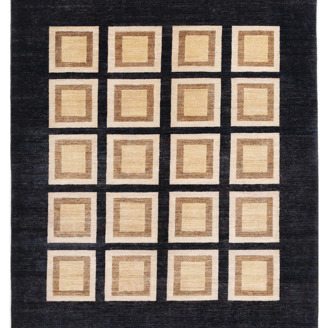 Alfombra de lana Modcar anudada a mano - 6'5'' x 8'0''