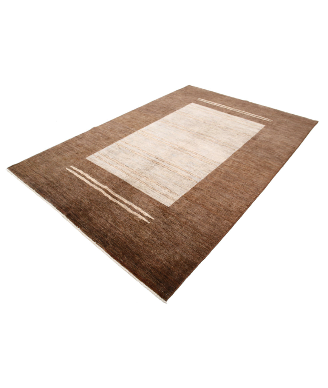 Alfombra de lana Modcar anudada a mano - 6'5'' x 9'5''