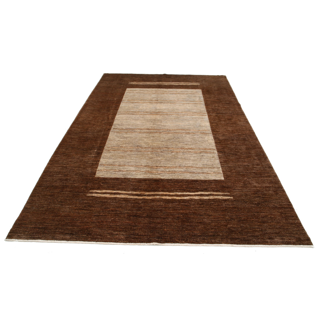 Alfombra de lana Modcar anudada a mano - 6'5'' x 9'5''