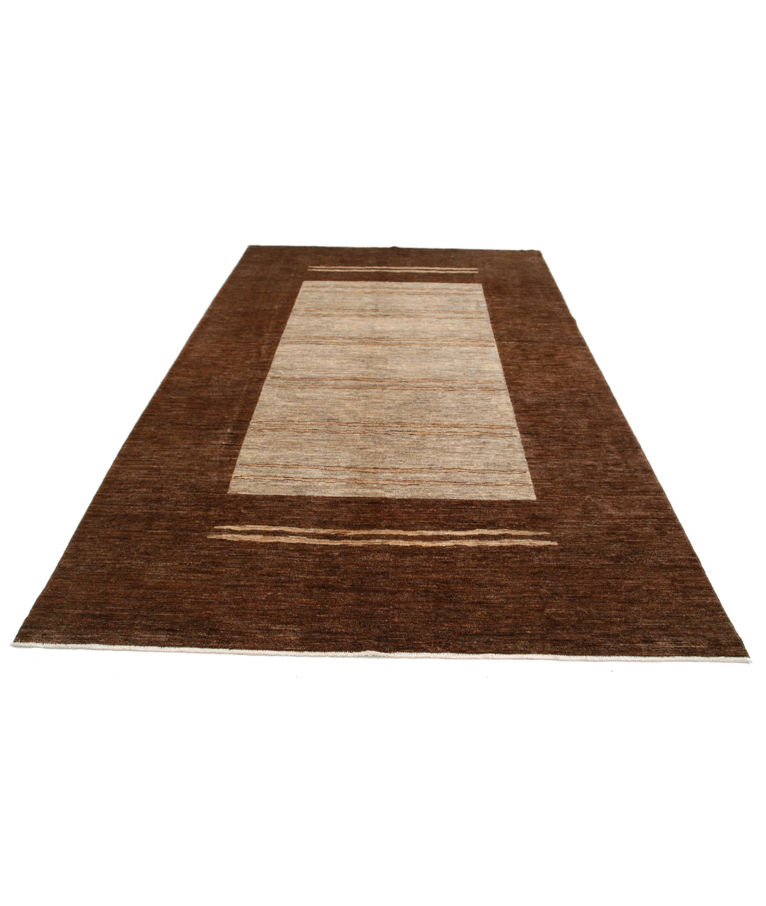 Alfombra de lana Modcar anudada a mano - 6'5'' x 9'5''