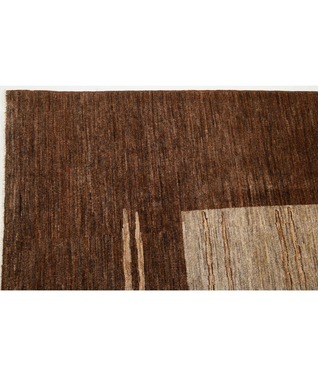 Alfombra de lana Modcar anudada a mano - 6'5'' x 9'5''