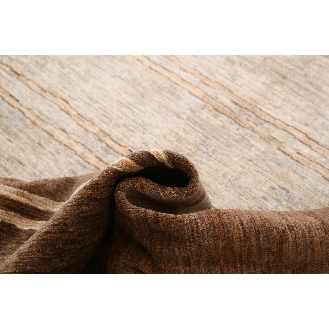Alfombra de lana Modcar anudada a mano - 6'5'' x 9'5''