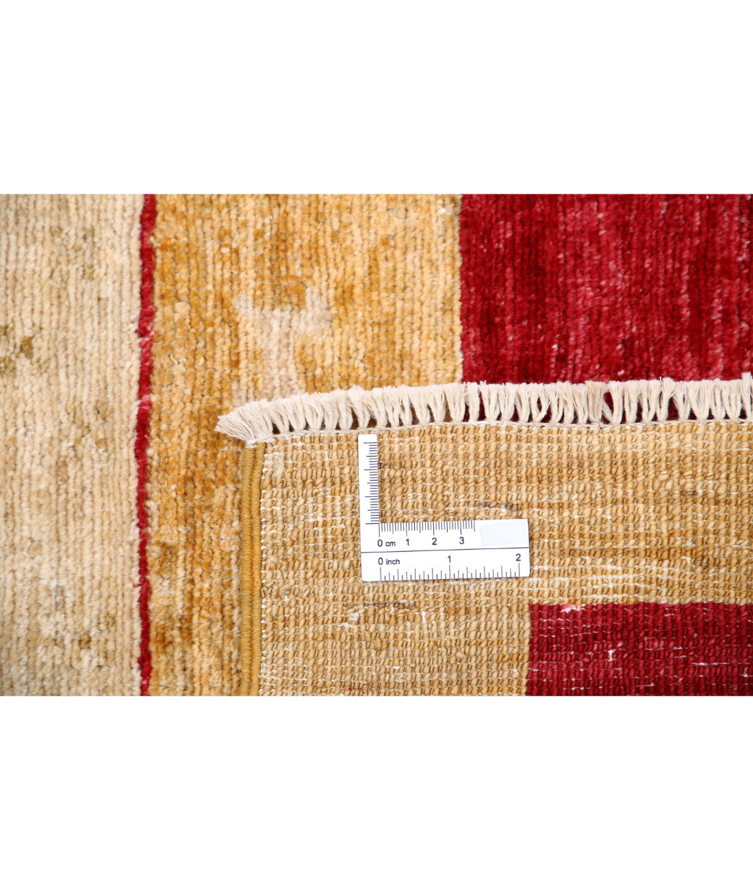 Hand Knotted Modcar Wool Rug - 5'8'' x 7'8''