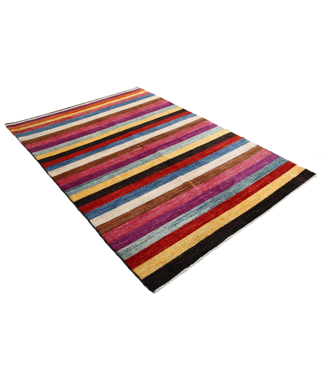 Alfombra de lana Modcar anudada a mano - 5'1'' x 7'3''