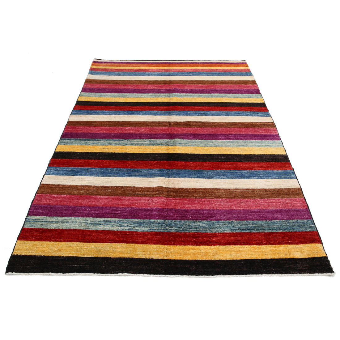 Alfombra de lana Modcar anudada a mano - 5'1'' x 7'3''