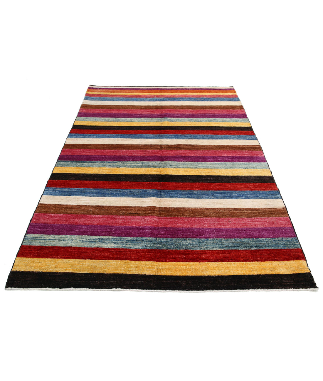 Alfombra de lana Modcar anudada a mano - 5'1'' x 7'3''