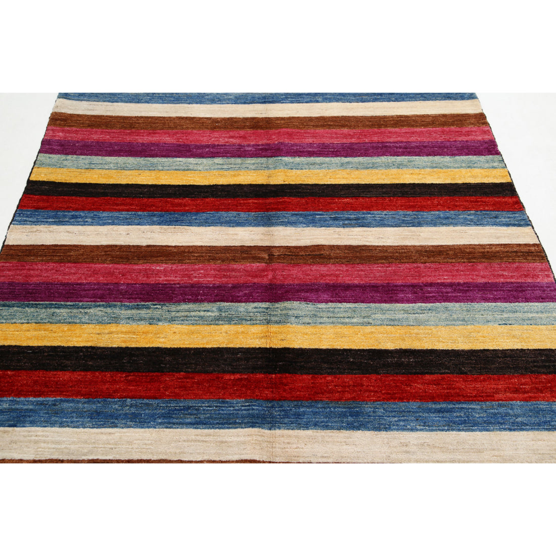 Alfombra de lana Modcar anudada a mano - 5'1'' x 7'3''