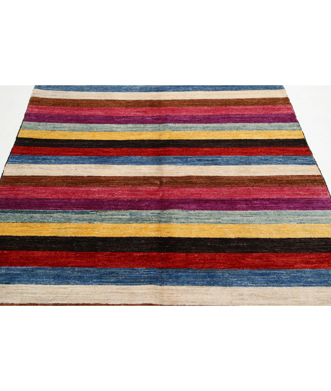 Alfombra de lana Modcar anudada a mano - 5'1'' x 7'3''