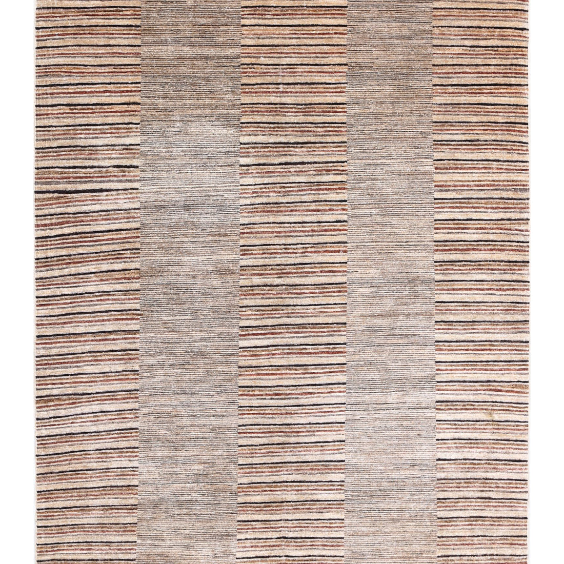 Alfombra de lana Modcar anudada a mano - 4'9'' x 6'5''