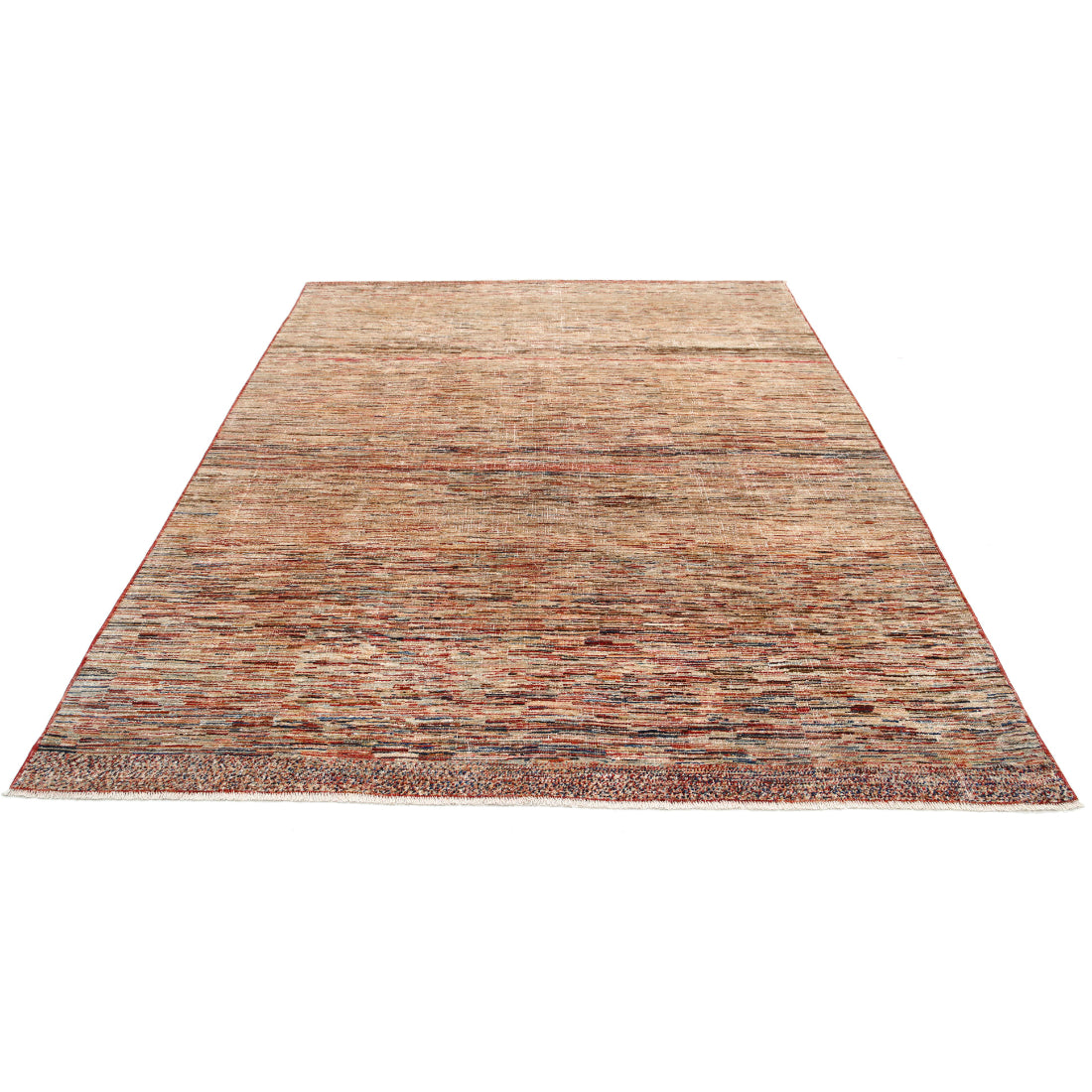 Alfombra de lana Modcar anudada a mano - 7'1'' x 9'2''