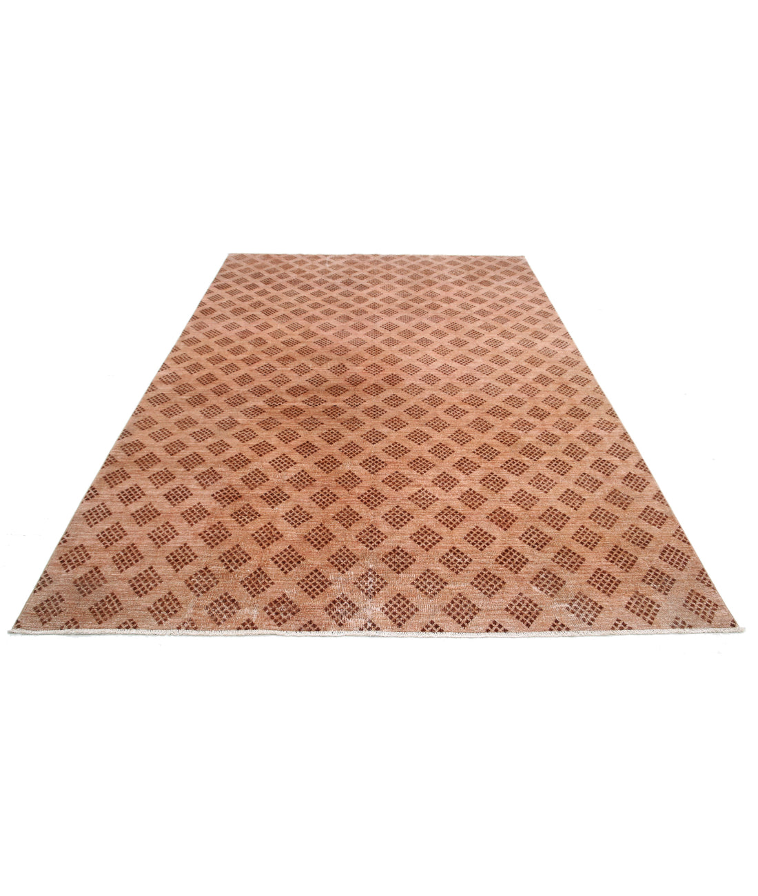 Hand Knotted Modcar Wool Rug - 6'8'' x 9'6'' 6'8'' x 9'6'' (200 X 285) / Multi / N/A