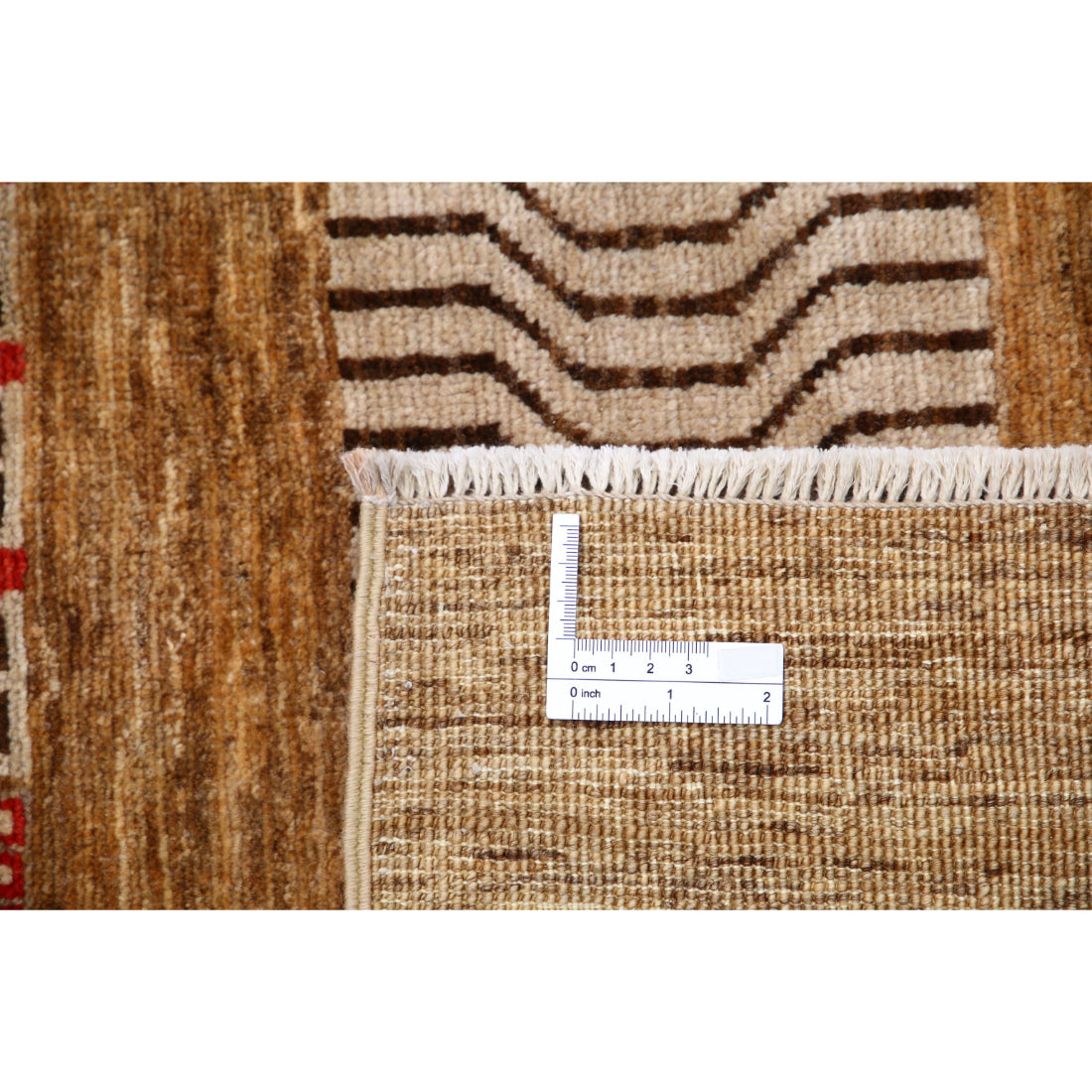 Hand Knotted Modcar Wool Rug - 6'1'' x 9'10''
