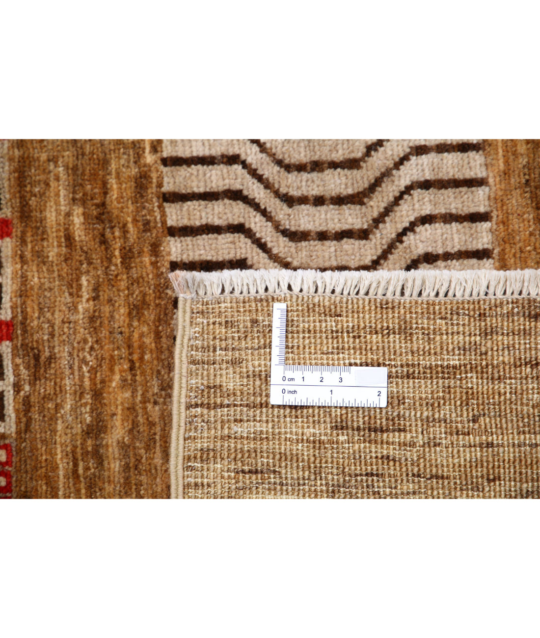 Hand Knotted Modcar Wool Rug - 6'1'' x 9'10''