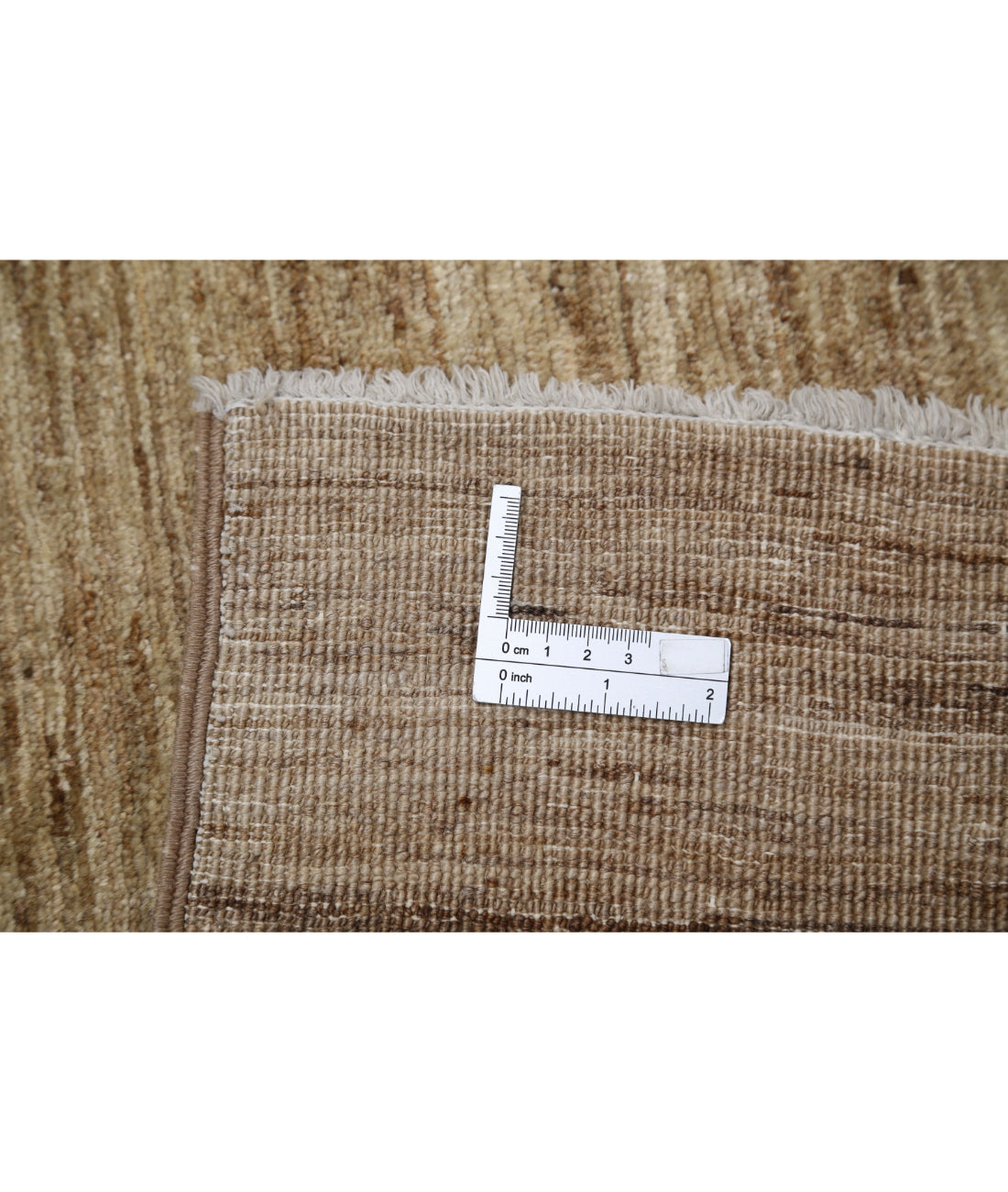 Hand Knotted Modcar Wool Rug - 3'9'' x 5'7''