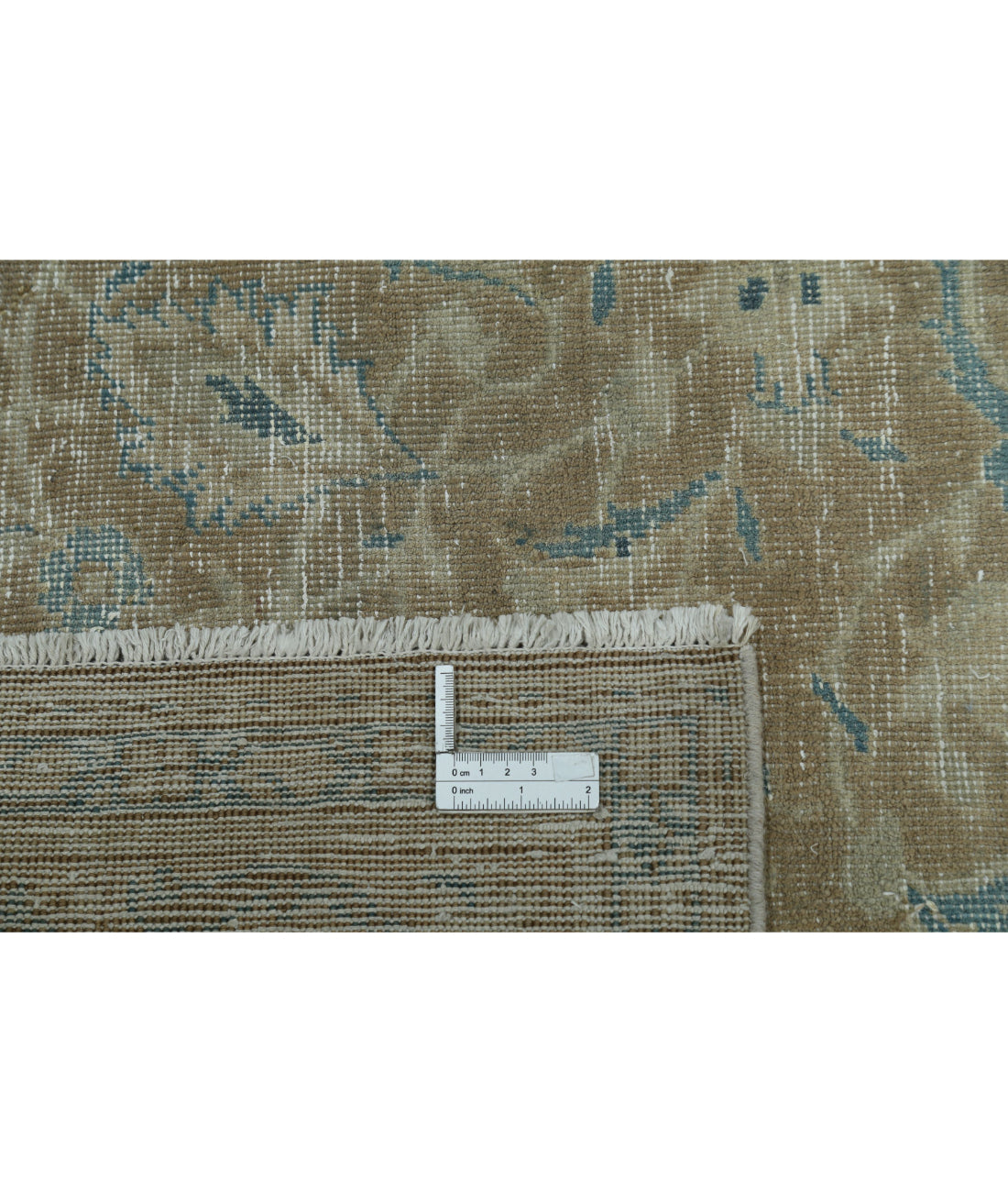 Hand Knotted Vintage Wool Rug - 6'7'' x 10'1''
