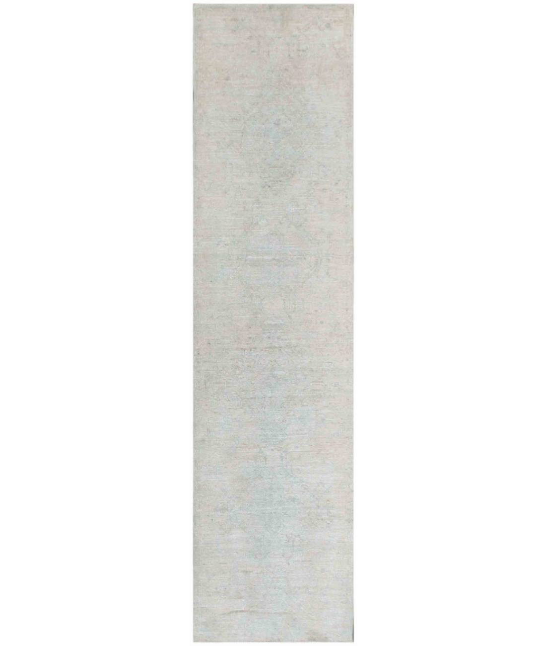 Hand Knotted Oushak Wool Rug  - 2&#39; 7&quot; X 10&#39; 7&quot;