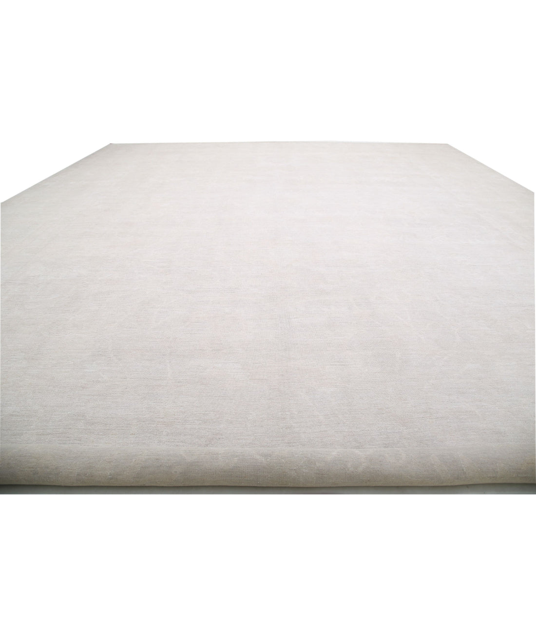 Hand Knotted Oushak Wool Rug - 20'11'' x 30'0'' 20'11'' x 30'0'' (628 X 900) / Brown / Brown