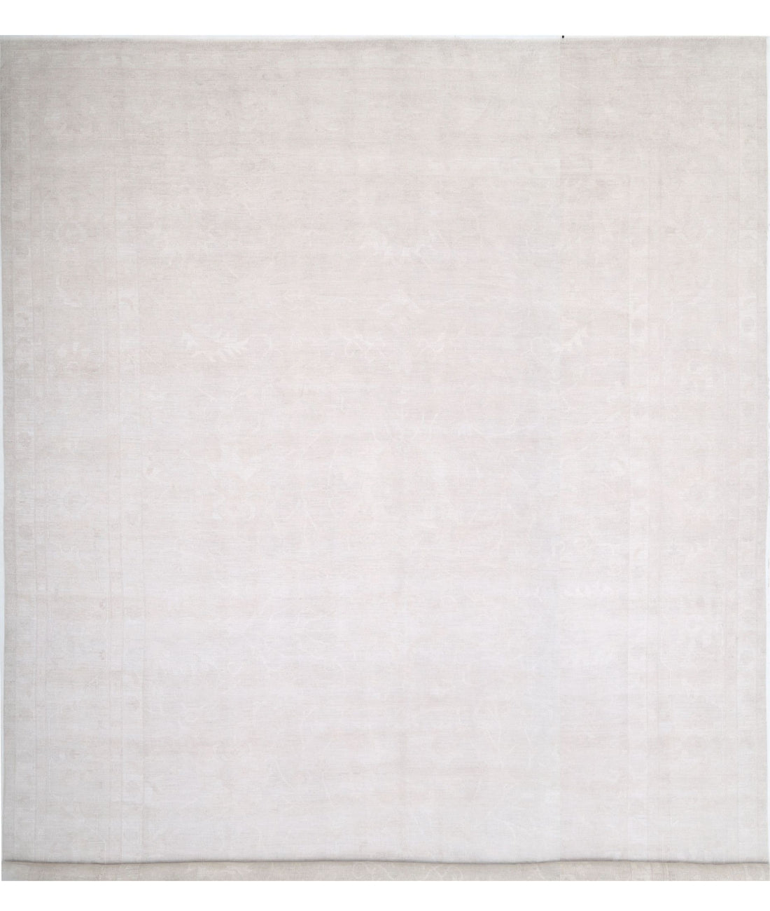 Hand Knotted Oushak Wool Rug - 20'11'' x 30'0''