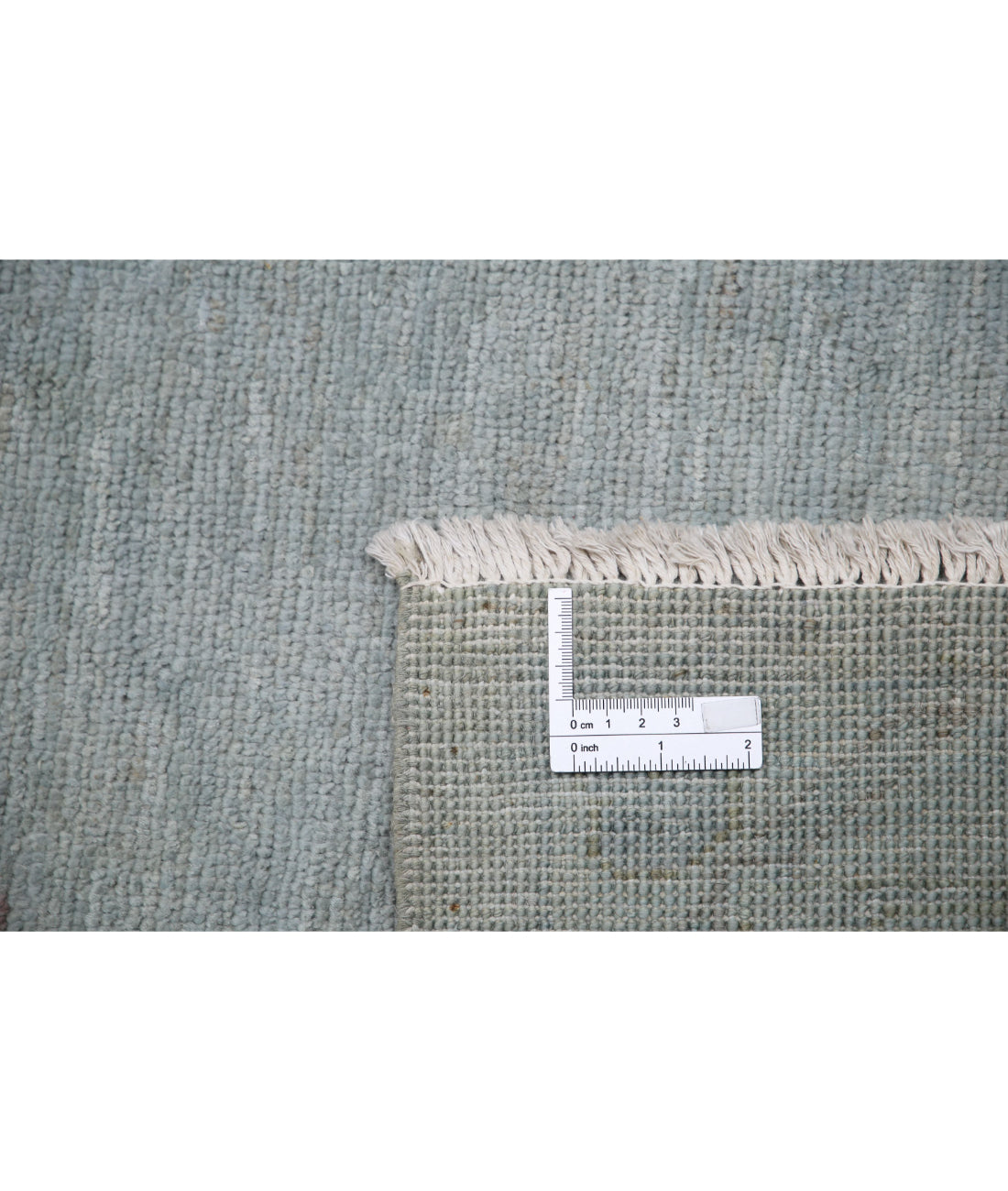 Hand Knotted Overdye Wool Rug - 7'11'' x 9'11'' 7'11'' x 9'11'' (238 X 298) / Grey / Grey