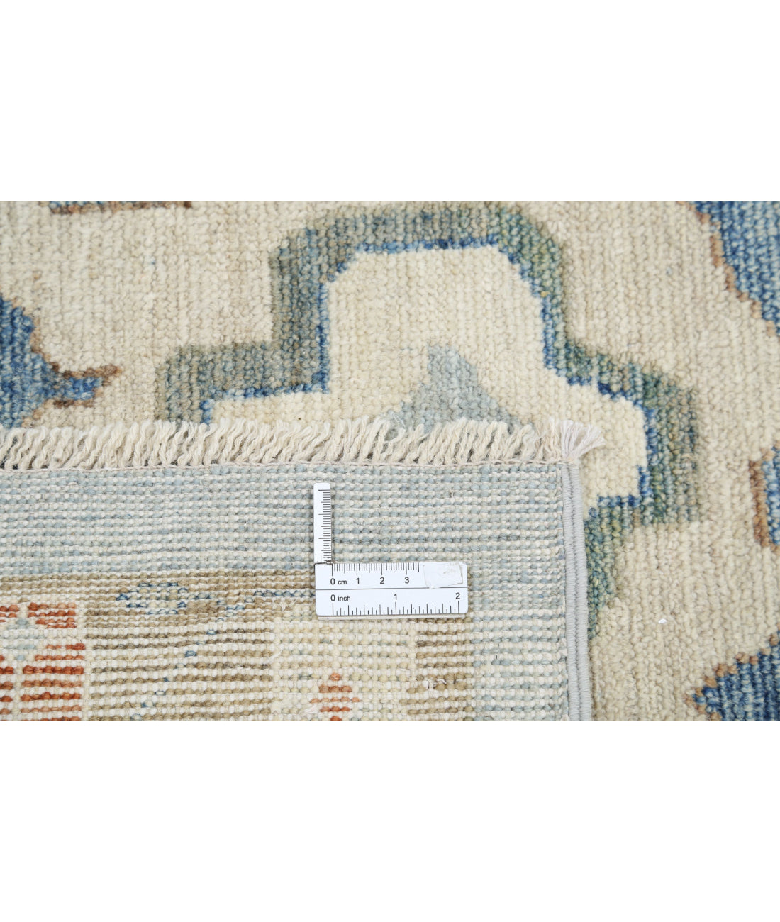 Hand Knotted Oushak Wool Rug - 9'10'' x 13'6''