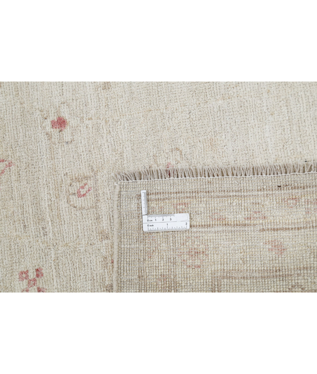 Hand Knotted Oushak Wool Rug - 8'9'' x 11'6''