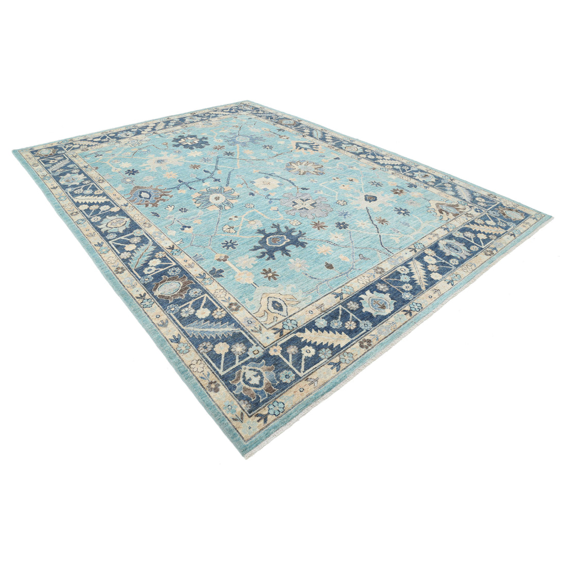 The Indigo Palmette
