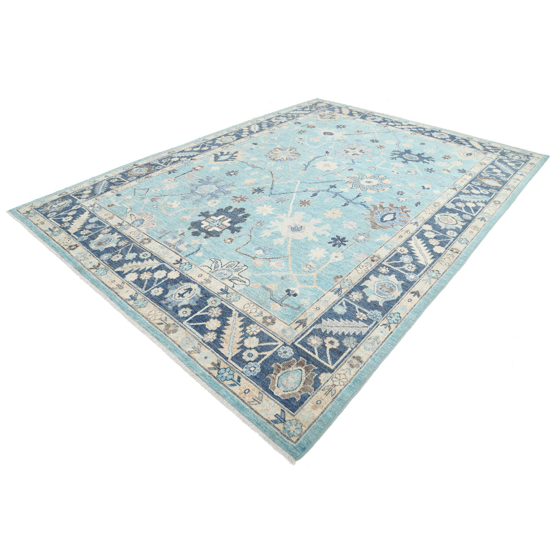 The Indigo Palmette