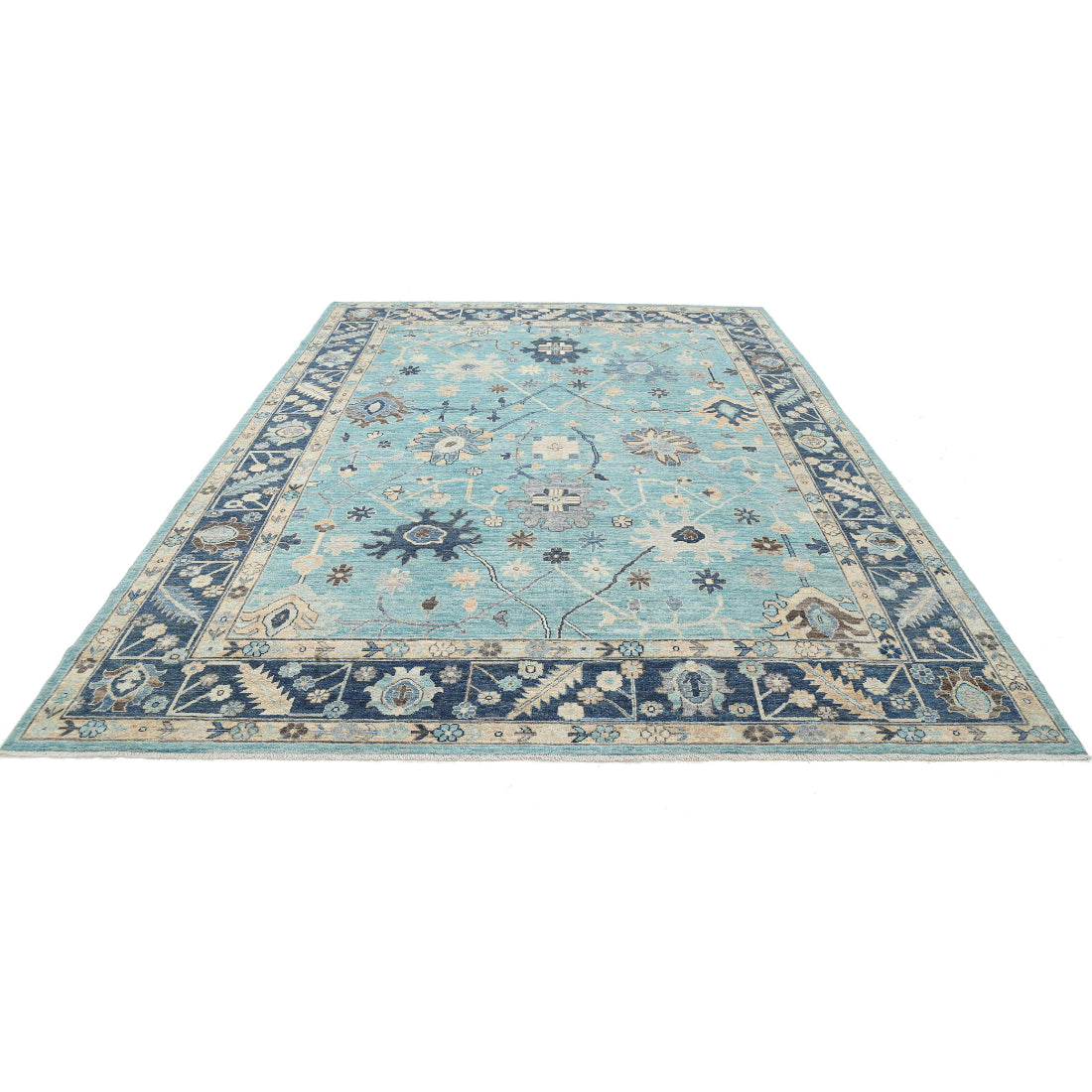 The Indigo Palmette