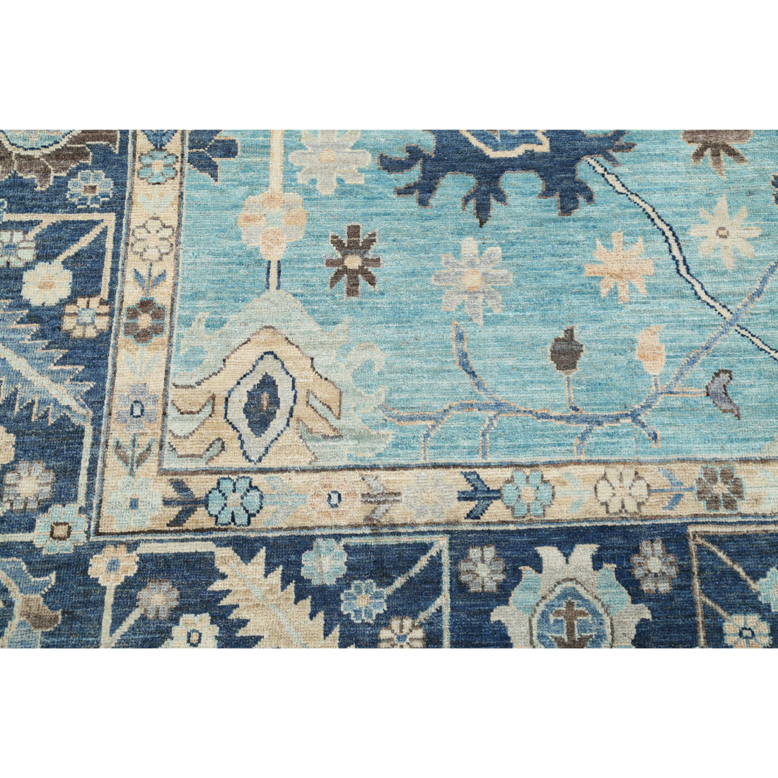 The Indigo Palmette