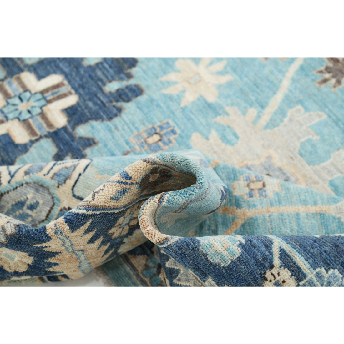 The Indigo Palmette