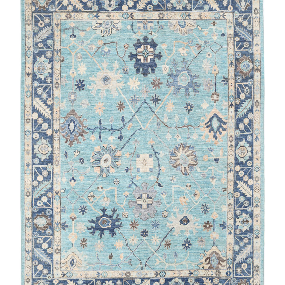 The Indigo Palmette