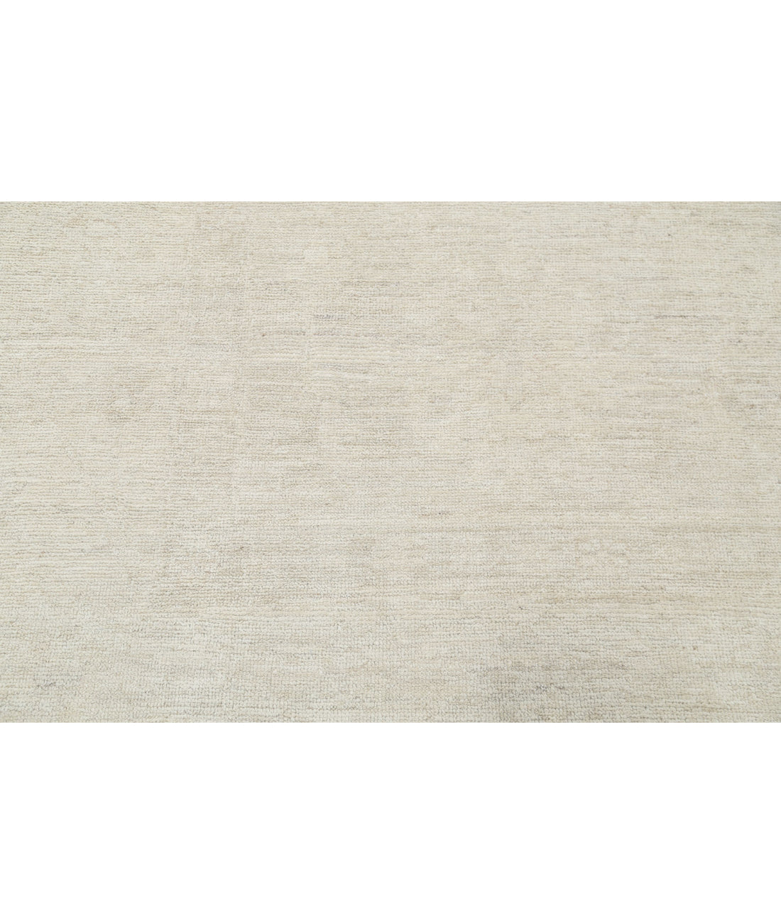Hand Knotted Oushak Wool Rug - 8'11'' x 11'6'' 8'11'' x 11'6'' (268 X 345) / Ivory / Ivory