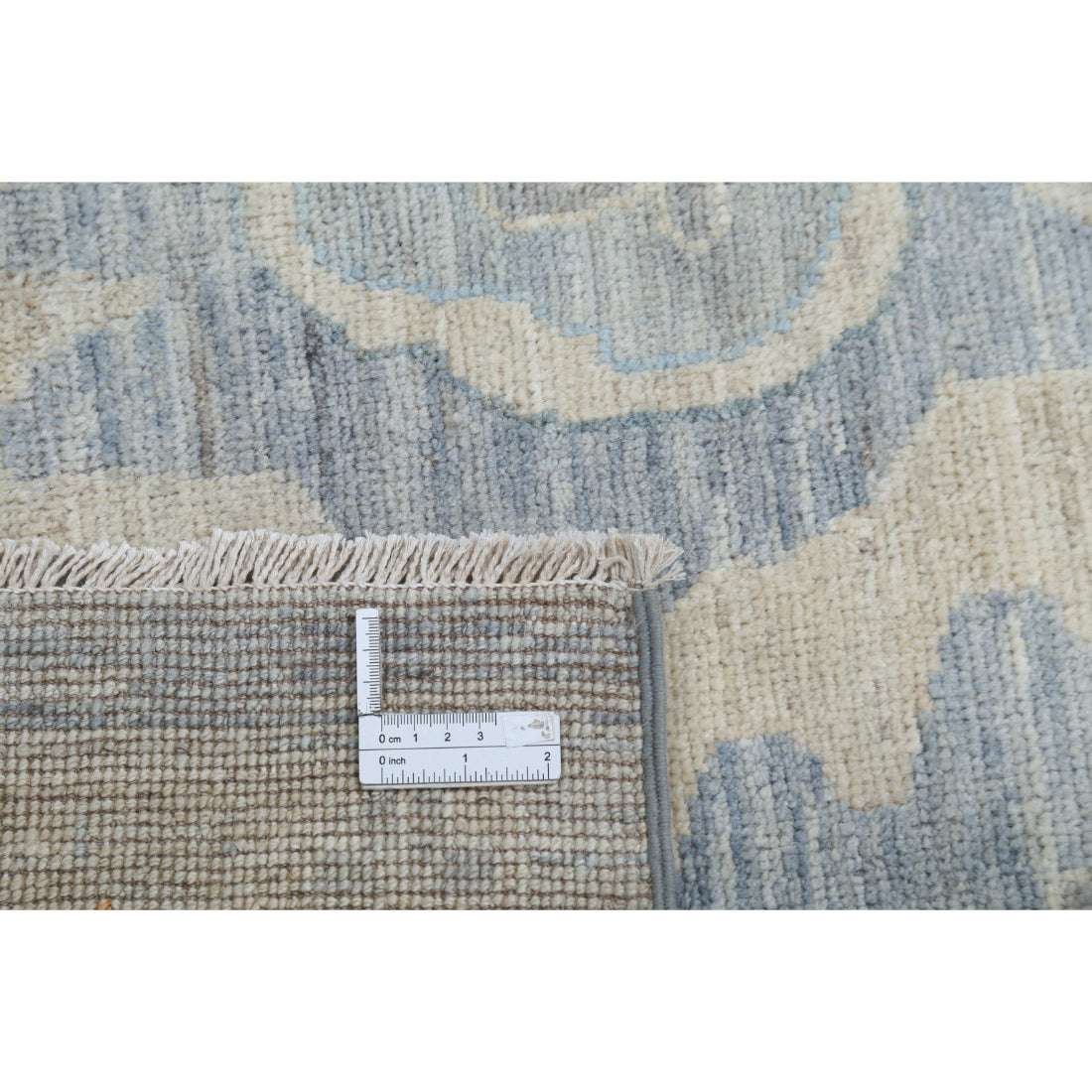 Alfombra de lana Oushak anudada a mano - 10'0'' x 13'11''