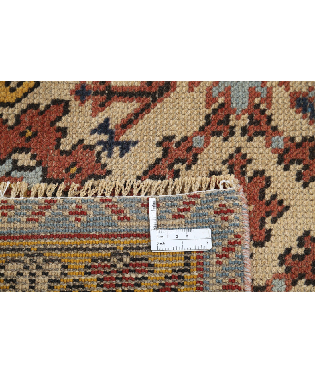 Hand Knotted Antique Turkish Oushak Wool Rug - 8'0'' x 11'0''
